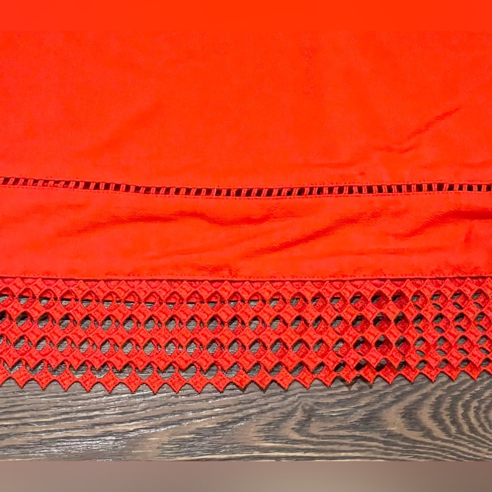 Worthington Fiery Red (Orange) Halter Top Size XL - NWT - Picture 5 of 12